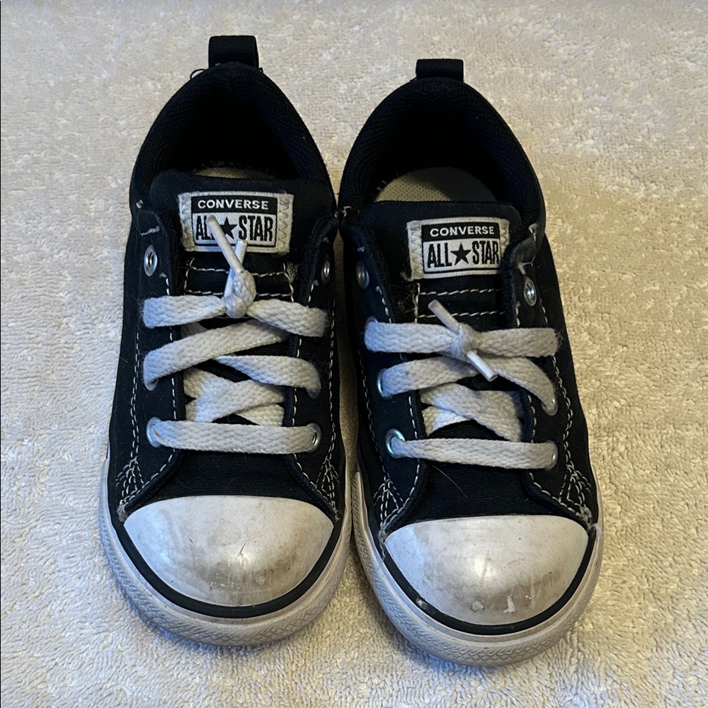 Converse Kids Black and White Sneakers